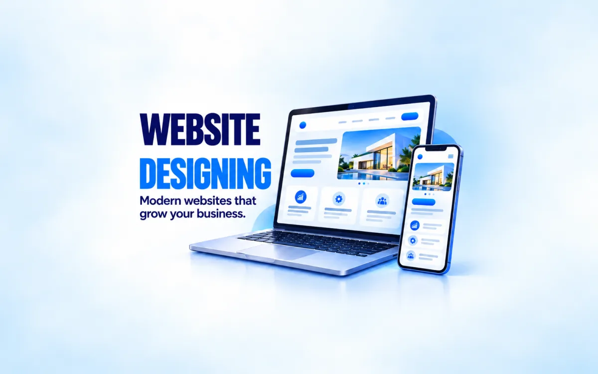 Website designing service infographic